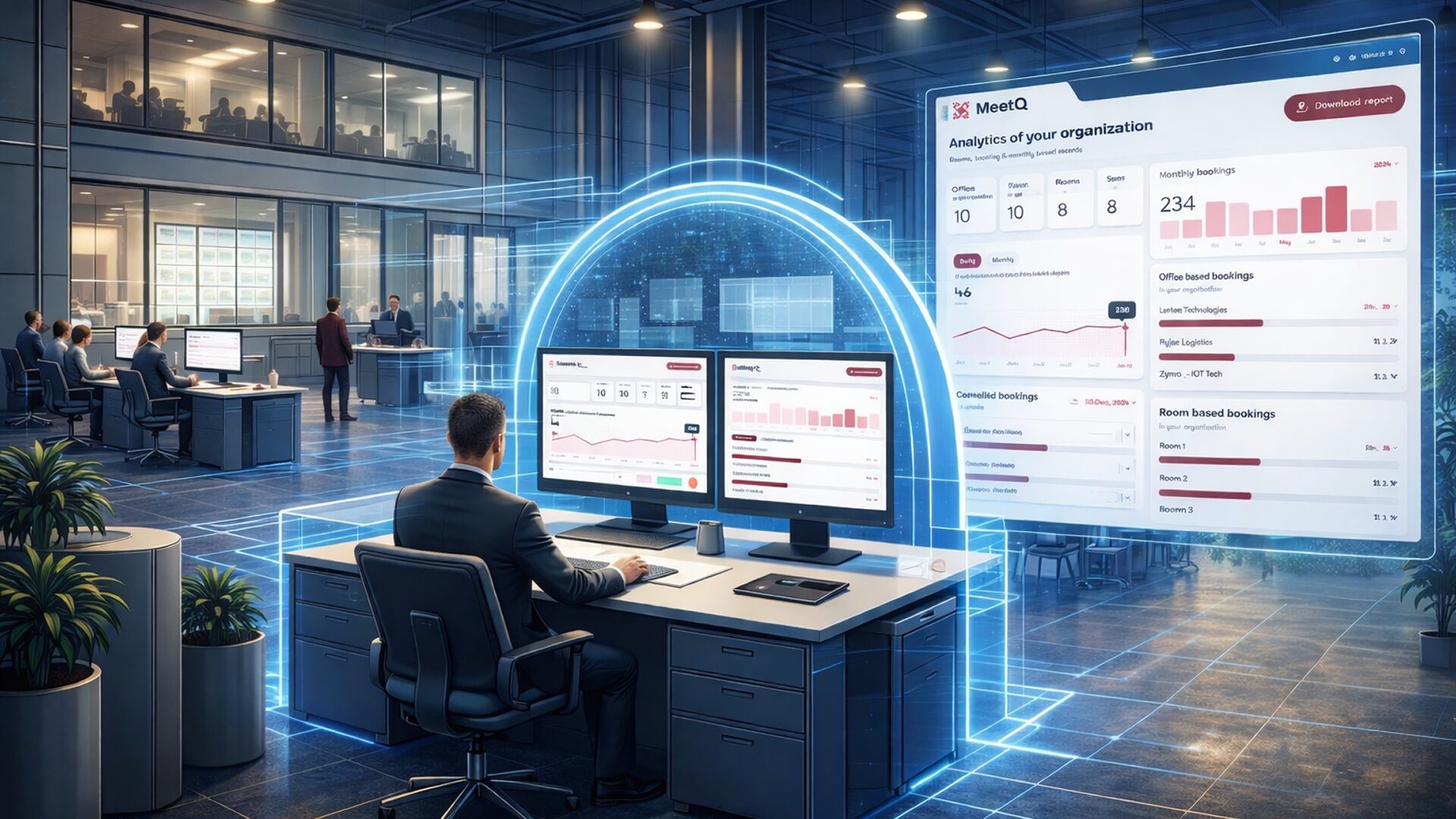 Smarter Meeting & Facility Coordination Inside Industrial Campuses