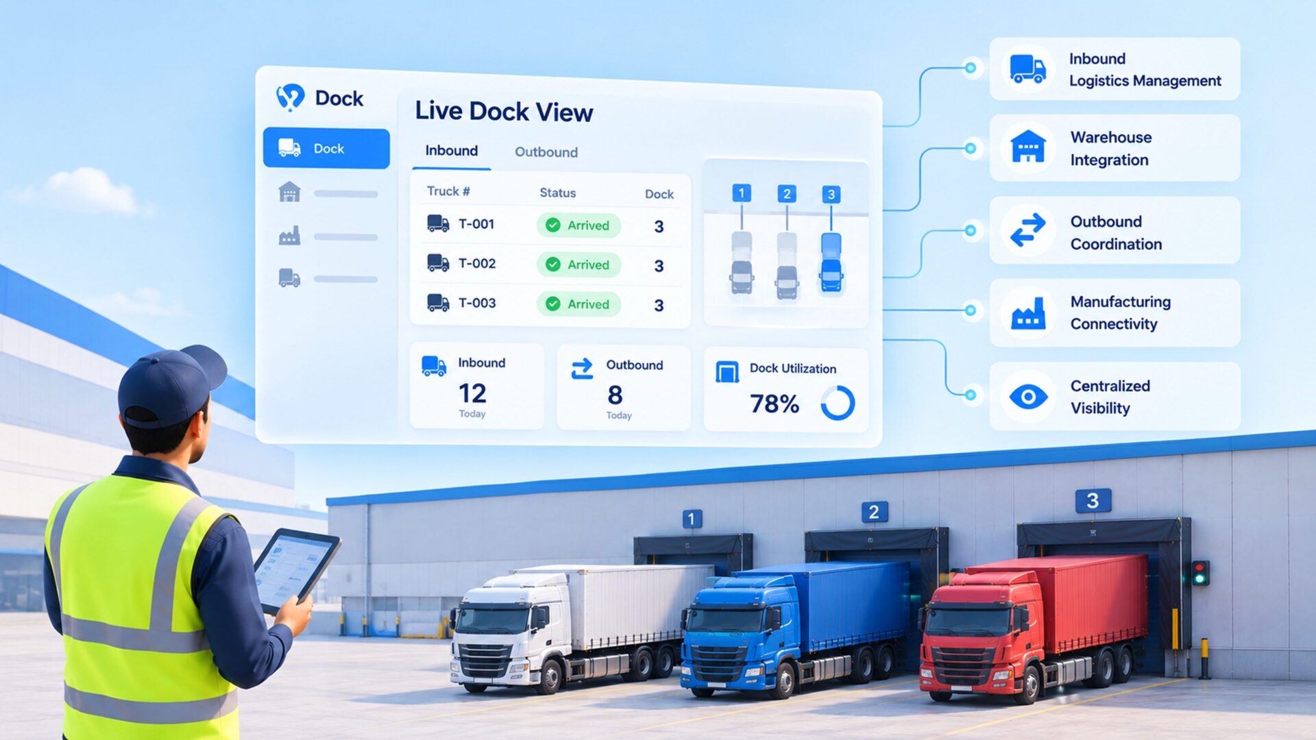 Your Dock Schedule Looks Fine on Paper — Until Three Trucks Arrive for the Same Bay